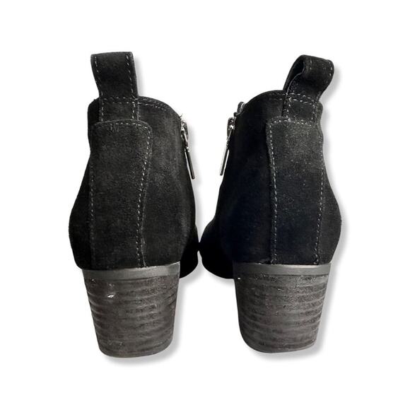 Blondo USA Valli Waterproof Bootie Black Nubuck Ankle Boot Women’s Size 6 - Picture 3 of 9